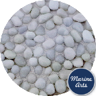 9125-P8 - Glasscrete Pearls - Winter White  - Craft Pack